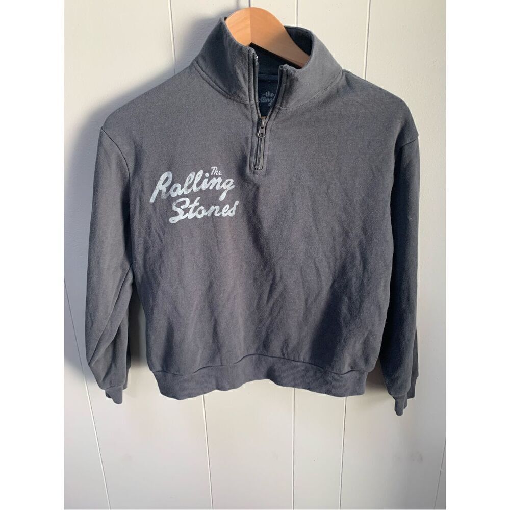 The Rolling Stones Women’s  1/4 zip Sweater XS